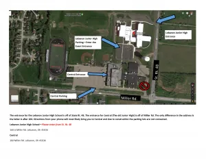 Lebanon JHS - Central School Facility Map